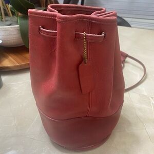 COACH VINTAGE RARE BIXBY BACKPACK SLING CROSSBODY BUCKET BAG 9984